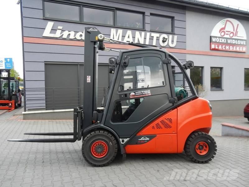 Linde H 30 T-03 天然气叉车