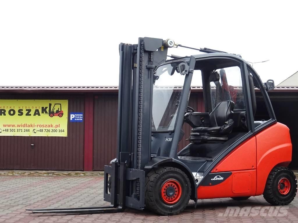 Linde H35D-02 柴油叉车