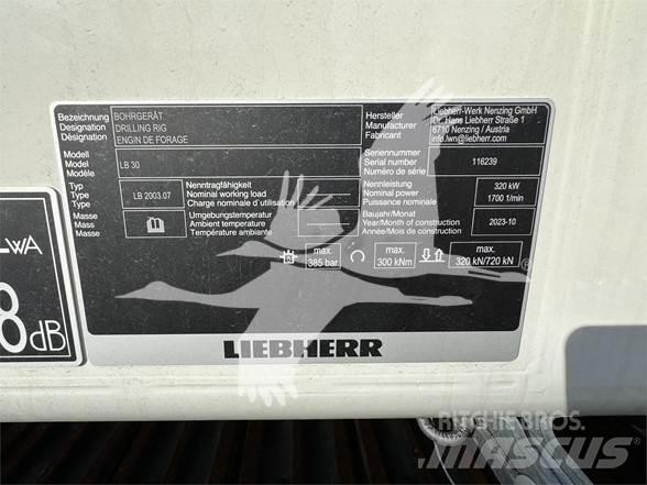 Liebherr LB30 钻孔机