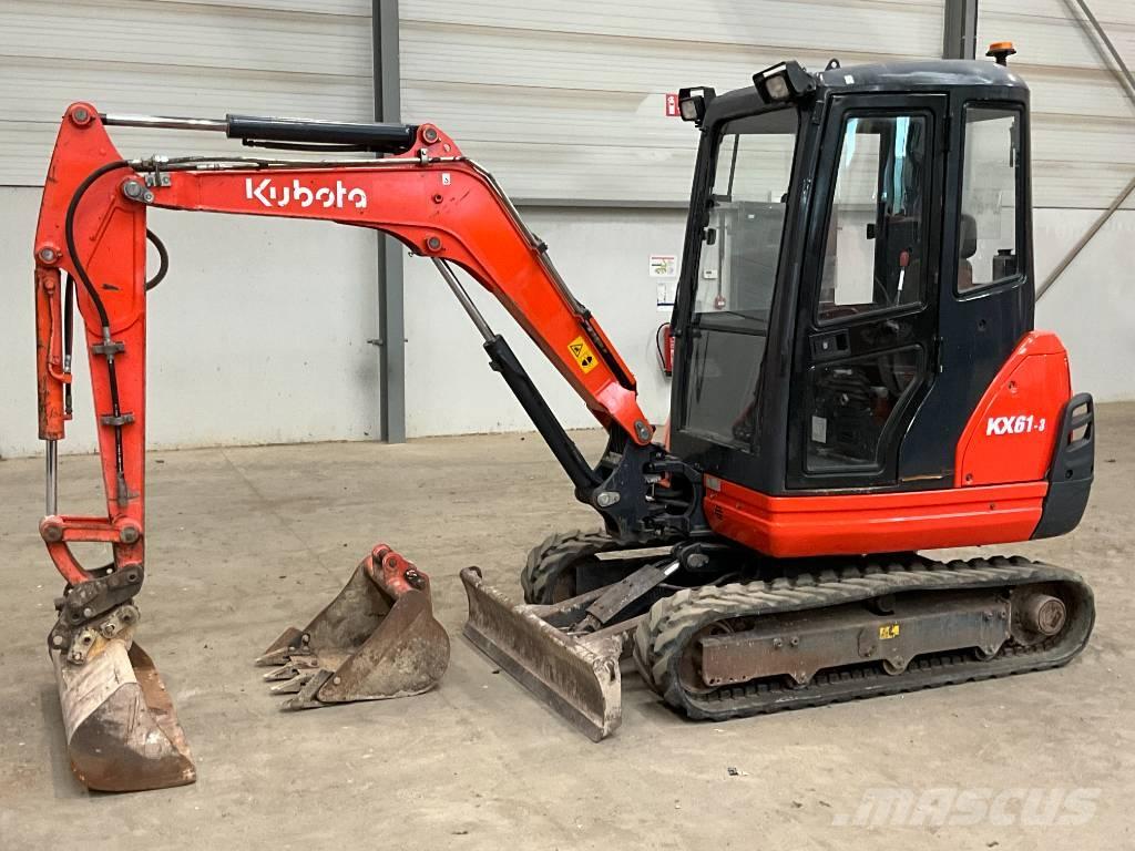 Kubota KX 61-3 小型挖掘机
