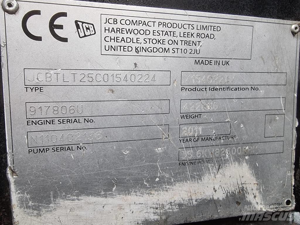 JCB TLT 25 D 伸缩臂叉装车|叉装车