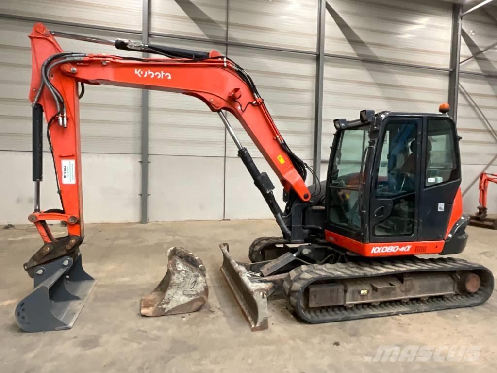 Kubota KX 080-4 A 中型挖掘机
