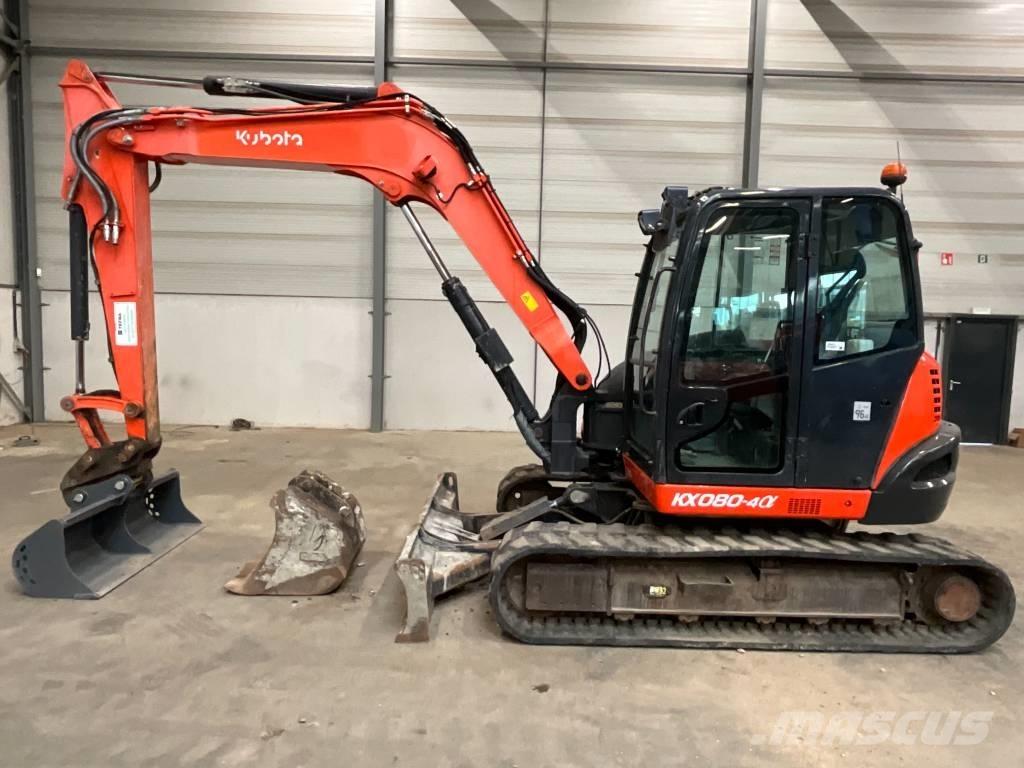 Kubota KX 080-4 A 中型挖掘机