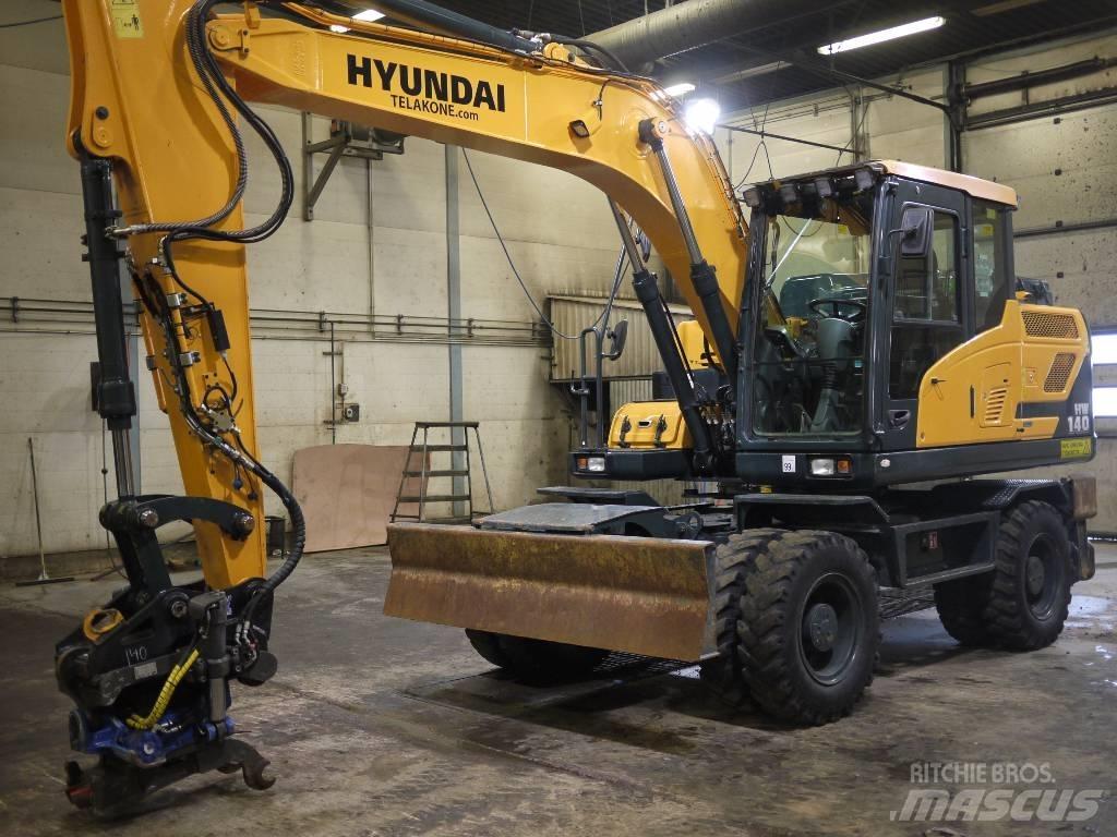 Hyundai HW 140 轮式挖掘机