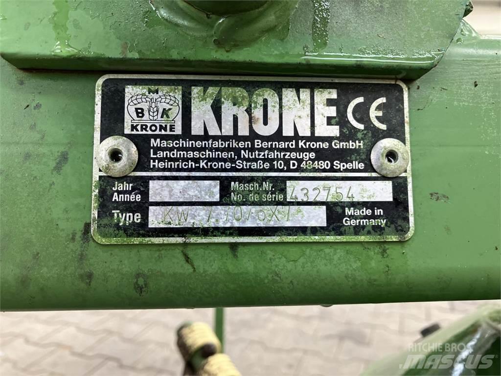 Krone KW 7.70/6x7 犁耙和摊草机