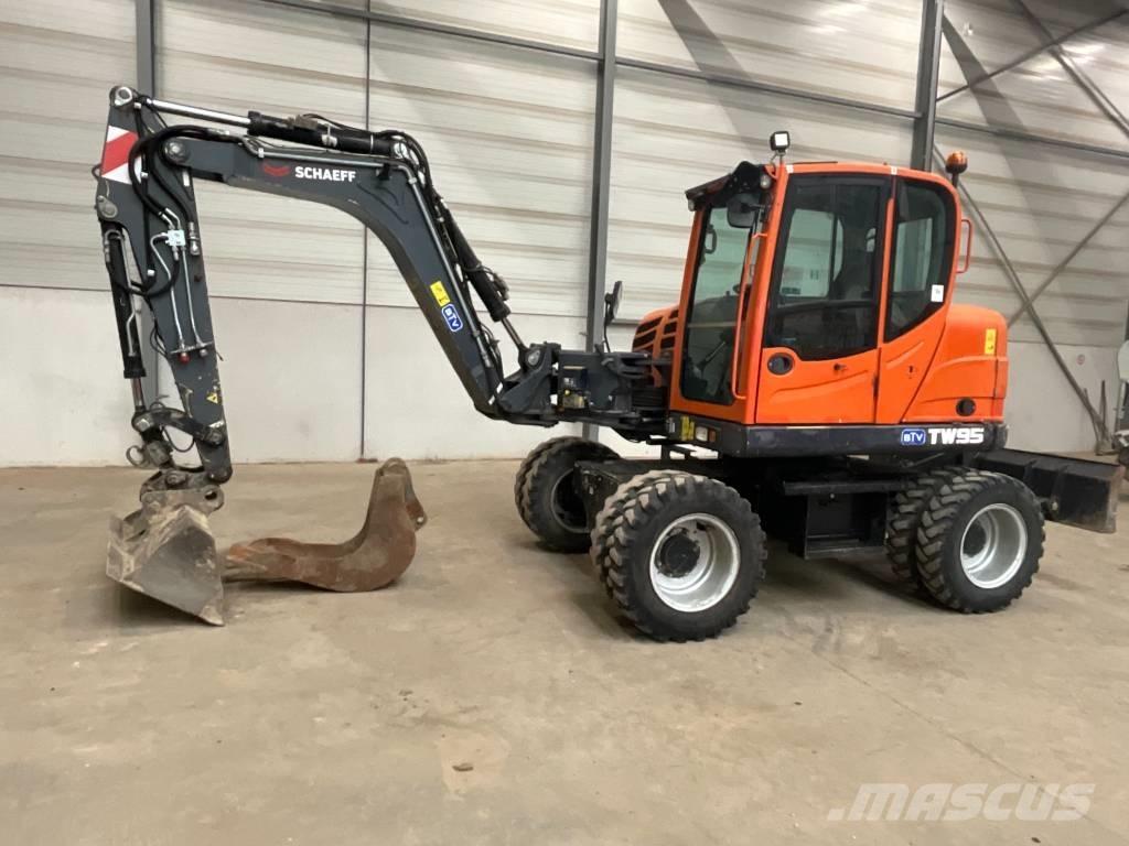 Yanmar TW 95 轮式挖掘机