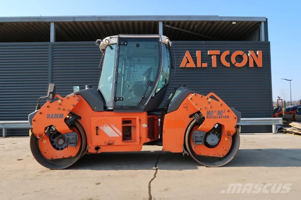 Hamm HD+ 80I VO-S 双轮压路机