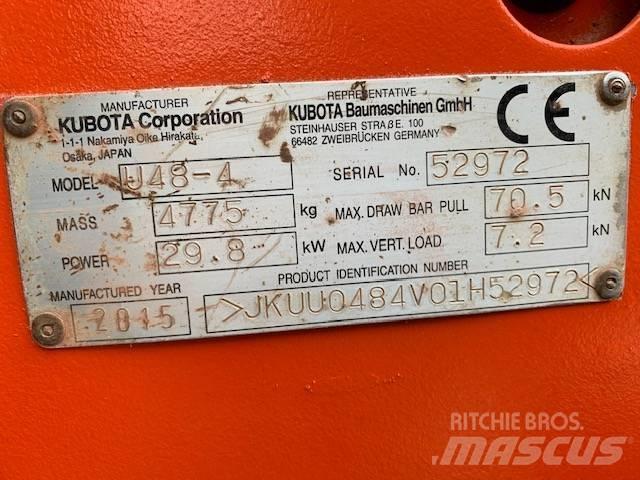 Kubota U 48-4 小型挖掘机