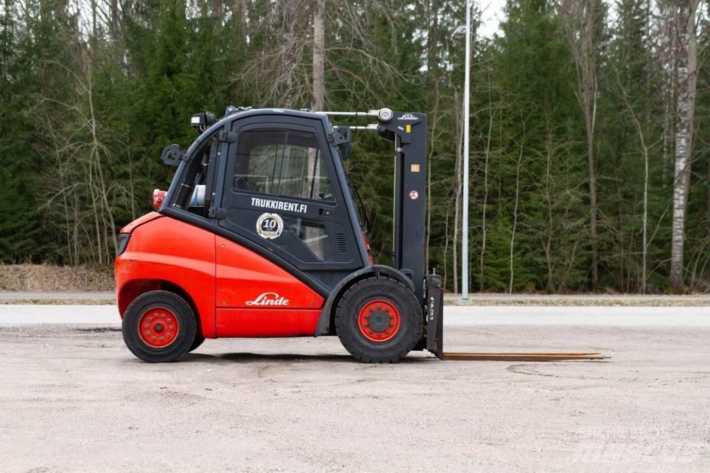 Linde H 45 T 天然气叉车
