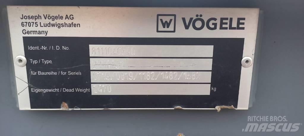 Vögele MT 3000-2 物流运输车辆