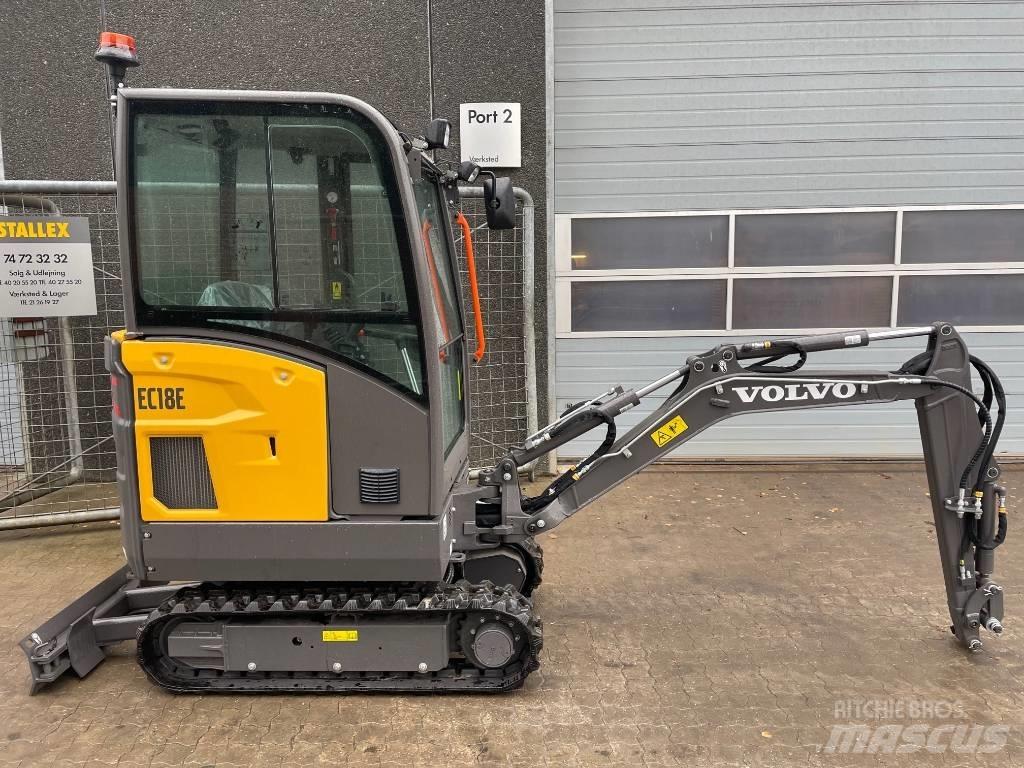 Volvo EC18E 小型挖掘机
