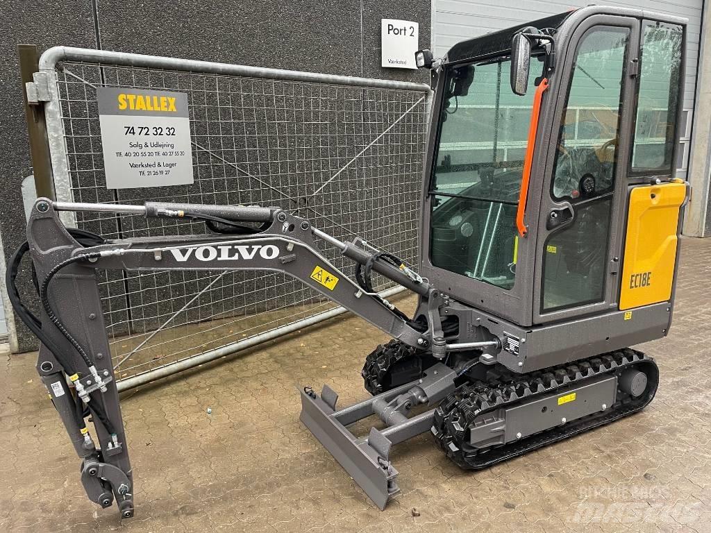 Volvo EC18E 小型挖掘机