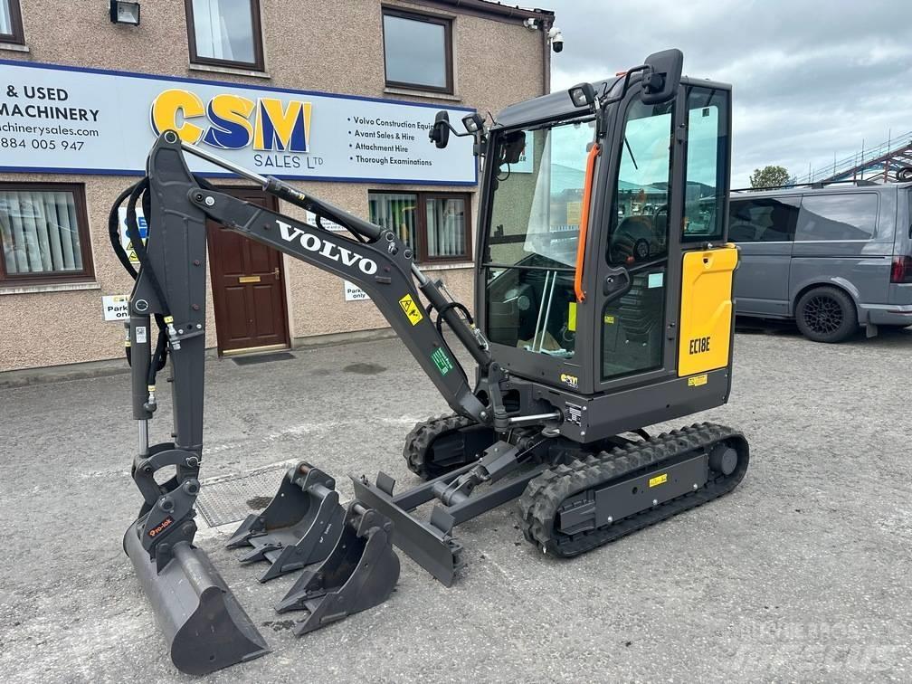 Volvo EC 18 E 小型挖掘机