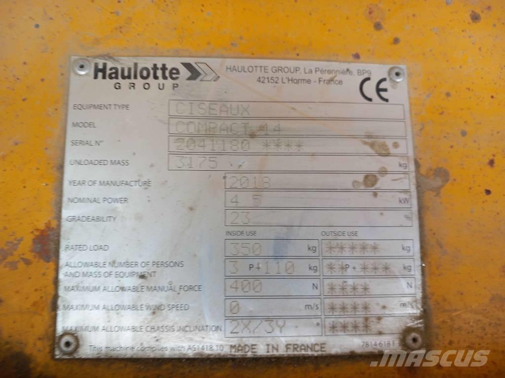 Haulotte Compact 14 剪叉式升降机