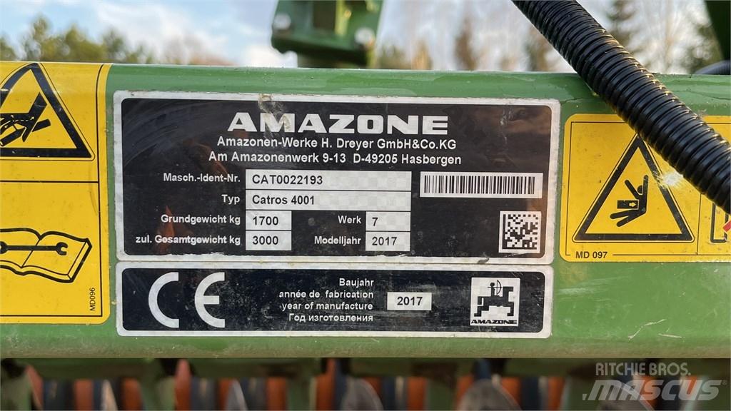 Amazone Catros 4001 圆盘耙