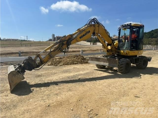 Komatsu PW98 MR-10 轮式挖掘机