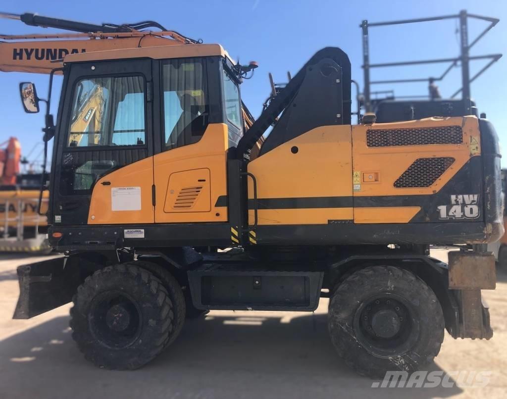 Hyundai HW140 轮式挖掘机