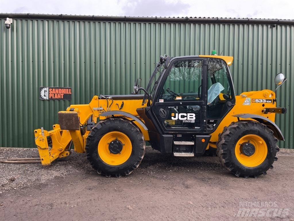 JCB 533-105 伸缩臂叉装车|叉装车
