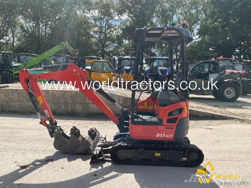 Kubota U 17-3 小型挖掘机
