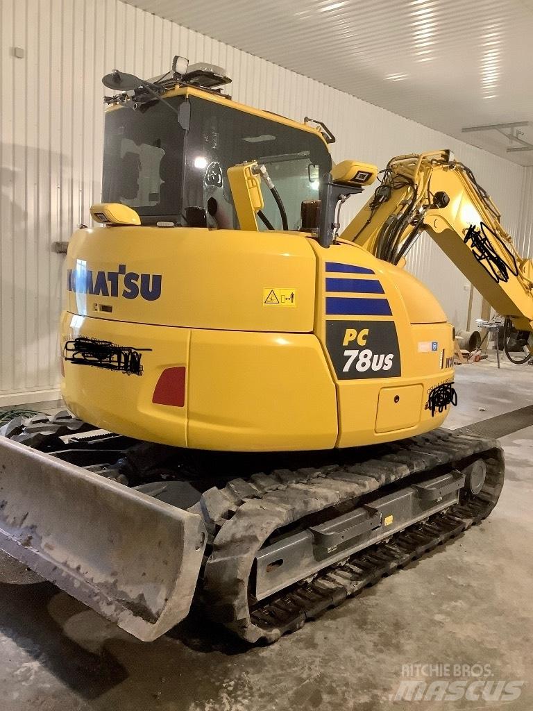 Komatsu Pc 78 us- 10 中型挖掘机