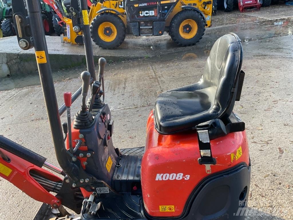 Kubota K 008-3 小型挖掘机