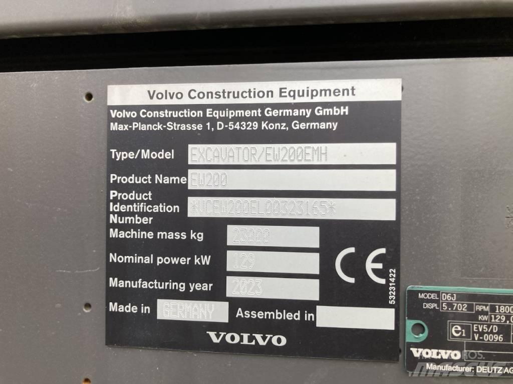 Volvo EW 200 E MH 轮式挖掘机