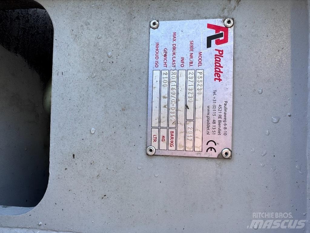 Pladdet PSS230 液压剪