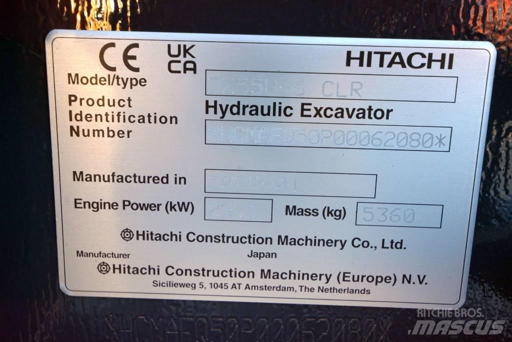 Hitachi ZX 55 U-6 小型挖掘机
