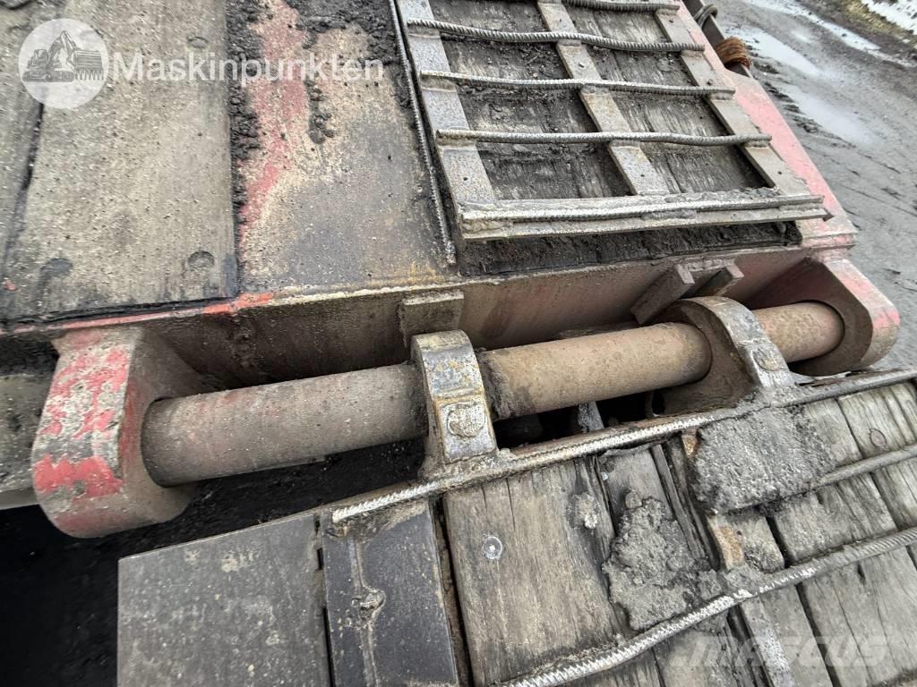 HRD HDA Maskinsläp 平板拖车