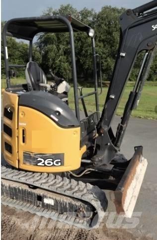John Deere 26G 小型挖掘机