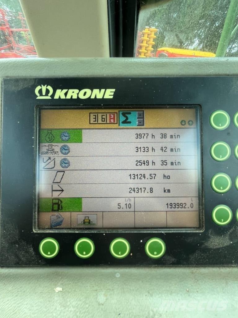 Krone Big X 500 自走式青贮饲料收割机