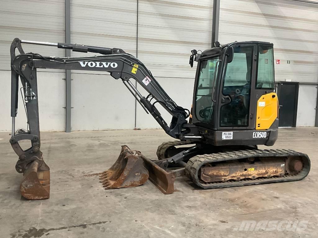 Volvo ECR 50 D 小型挖掘机