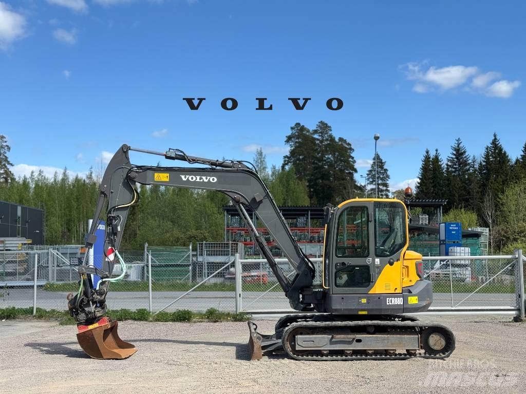 Volvo ECR 88 D 中型挖掘机