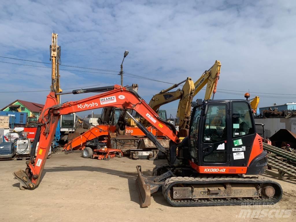 Kubota KX 080-4A 中型挖掘机