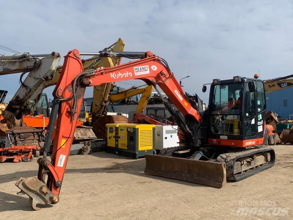 Kubota KX 080-4A 中型挖掘机