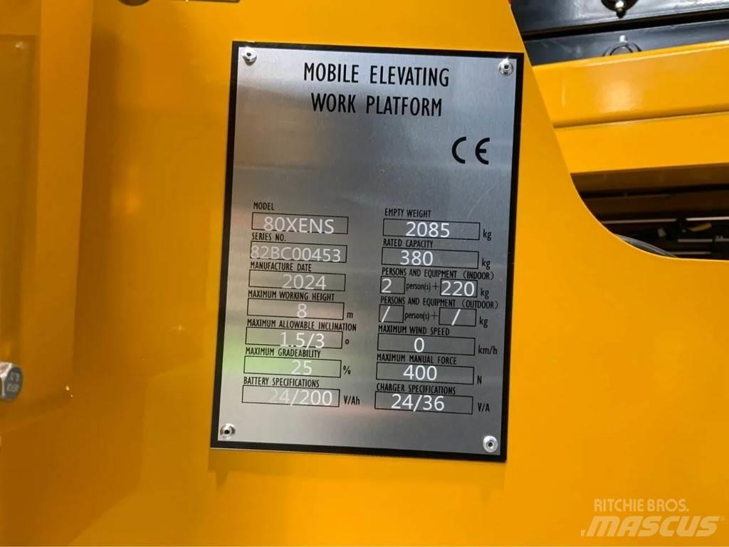 John Deere 80XENS 剪叉式升降机