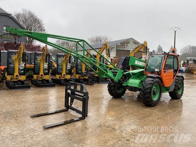 Manitou MT 732 伸缩臂叉装车|叉装车
