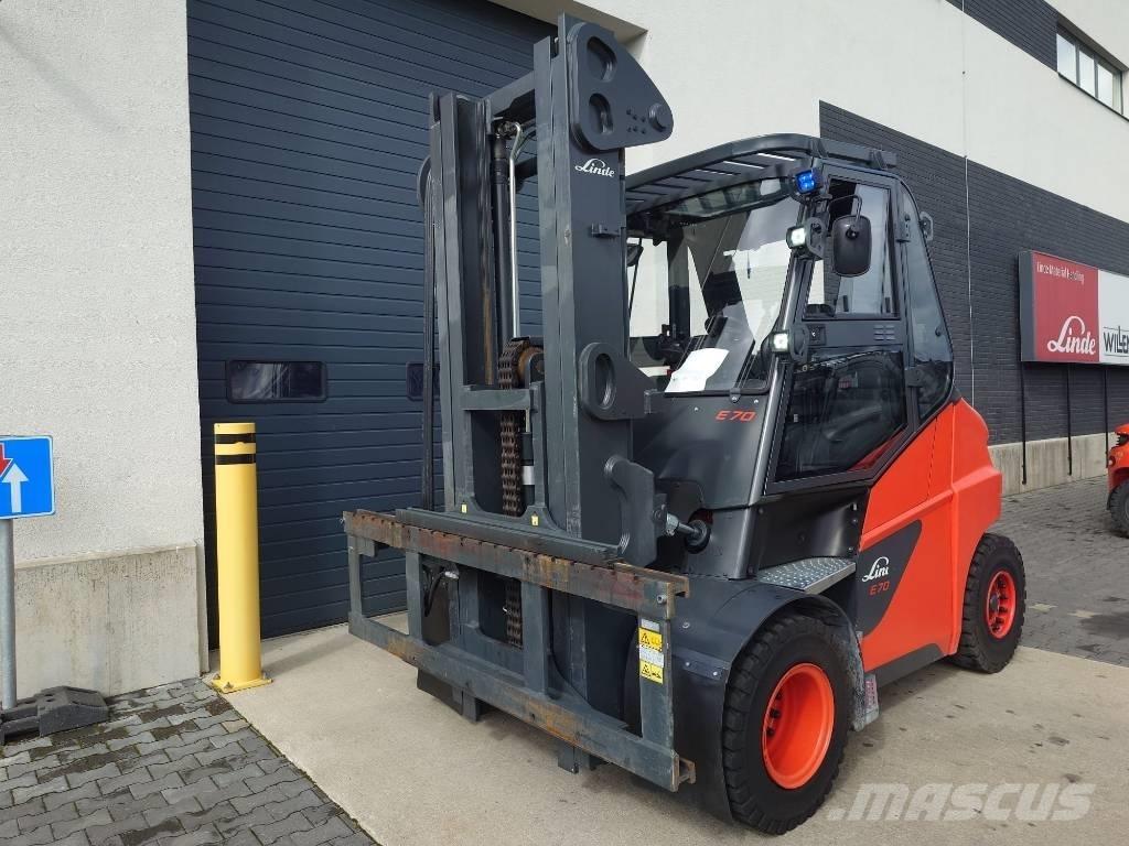 Linde E 70/1279 电动叉车