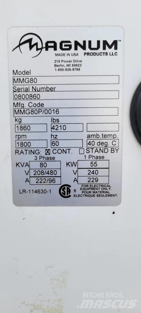 Magnum MMG 80 柴油发电机