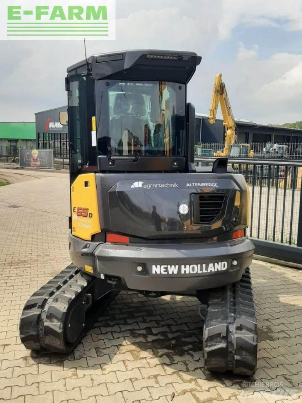 New Holland e65d 轮式挖掘机