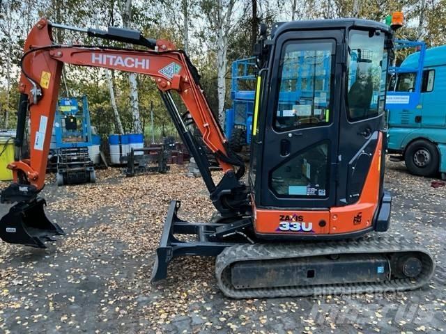 Hitachi ZX 33 U-6 小型挖掘机