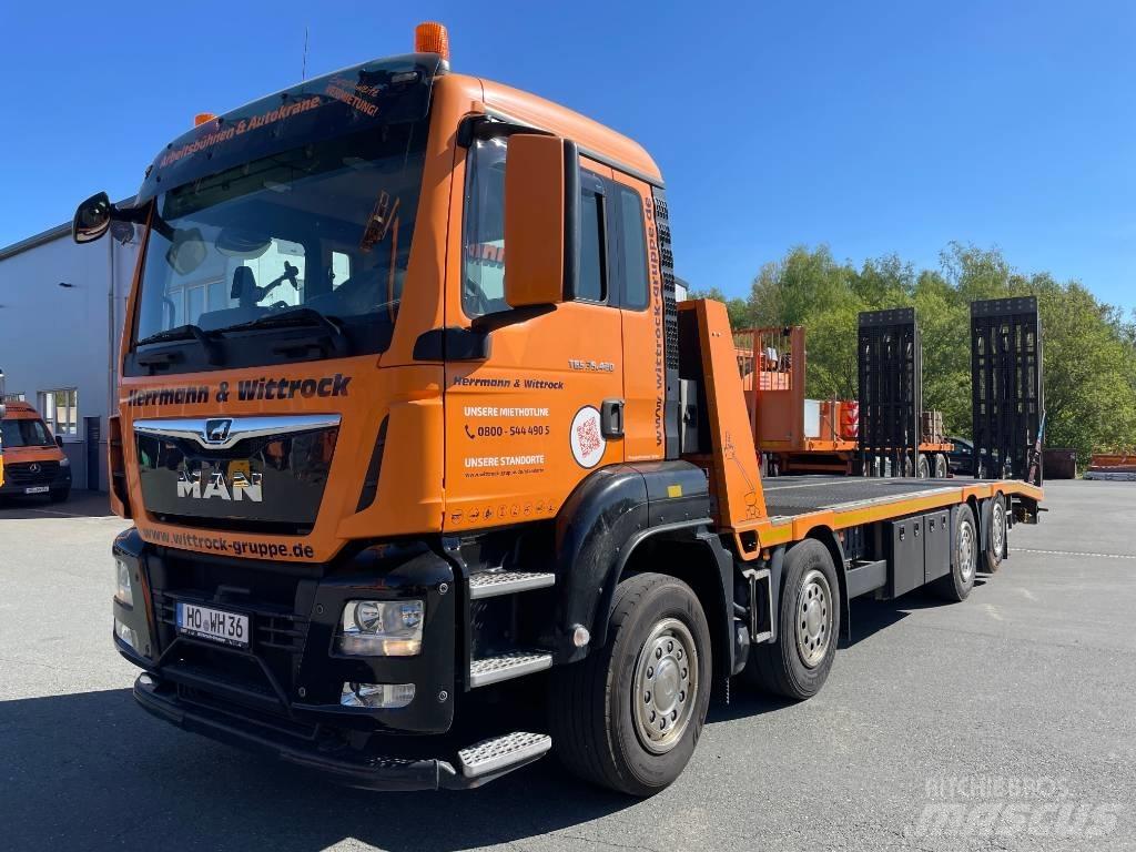 MAN TGS 35.420 低平板半挂车