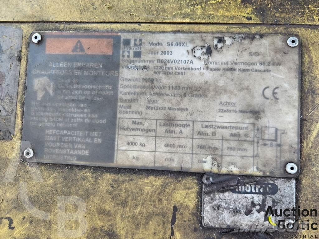 Hyster S6.00XL 其他叉车