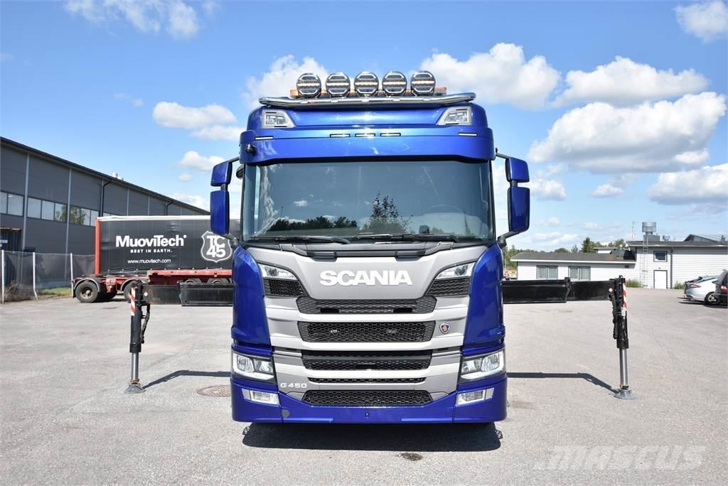 Scania G450 8X4 起重车