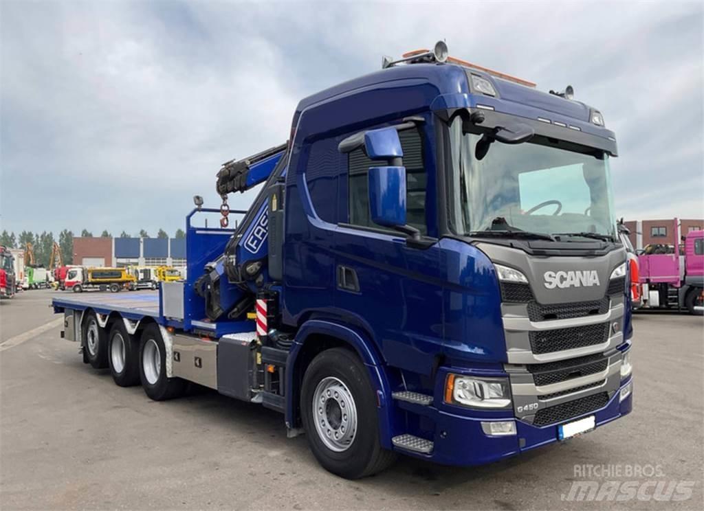 Scania G450 8X4 起重车