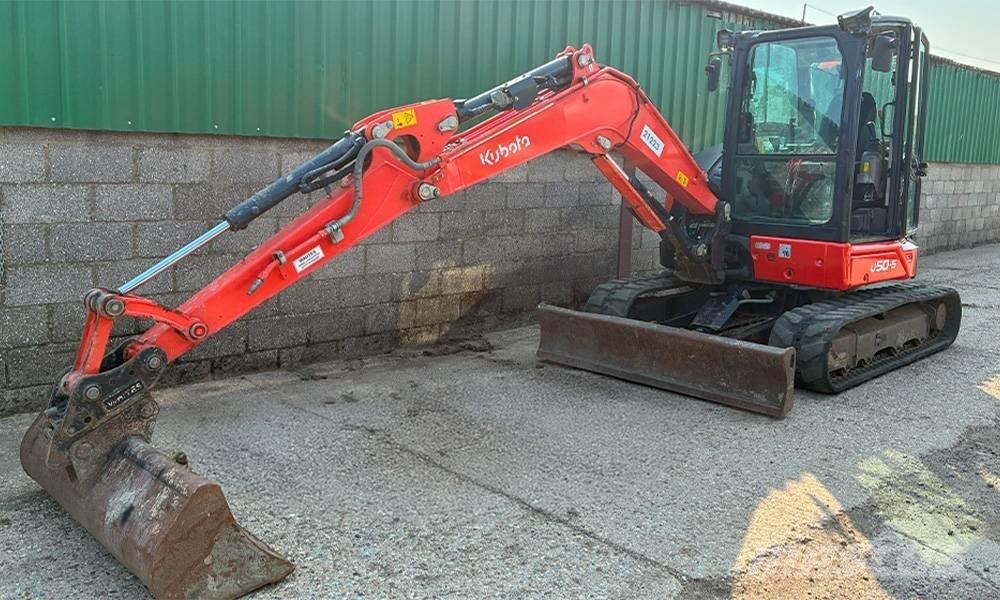 Kubota U 50-5 小型挖掘机