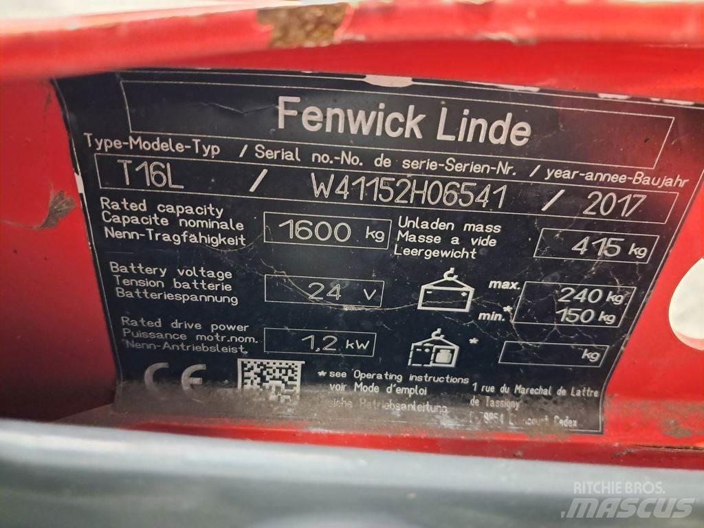 Linde T16L 手动码垛机