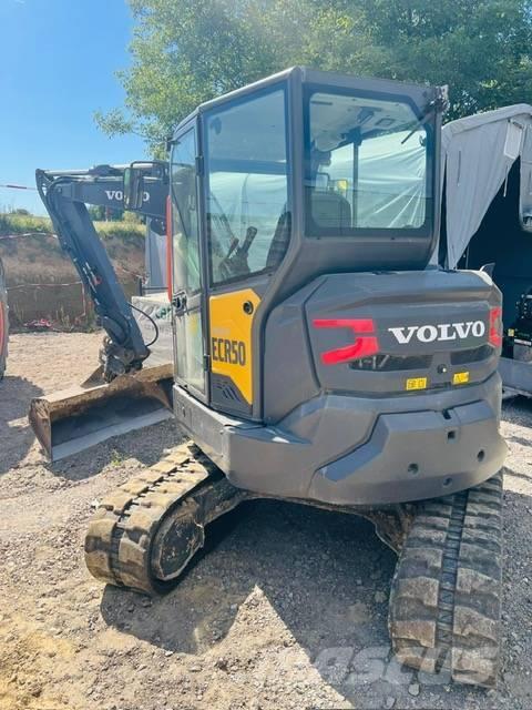 Volvo ECR50F 小型挖掘机