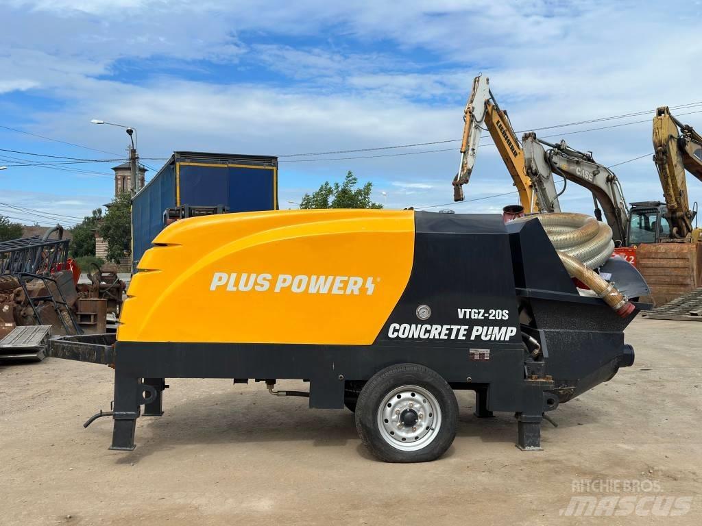 Plus Power VTGZ-20S 混凝土输送泵|布料机