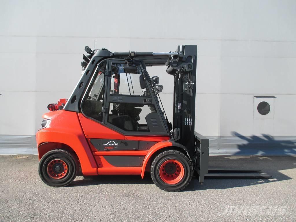 Linde H 80 D 柴油叉车